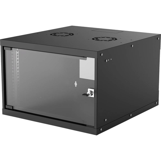 Intellinet 19 Wandverteiler Basic Line 6HE schwarz 19 väggskåp (B x H x D) 540 x 353 x 560 mm 6 U Svart (RAL 9005)