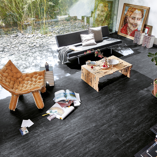 Vinylgolv Meister Comfort DB 600 S Black Lava 7323