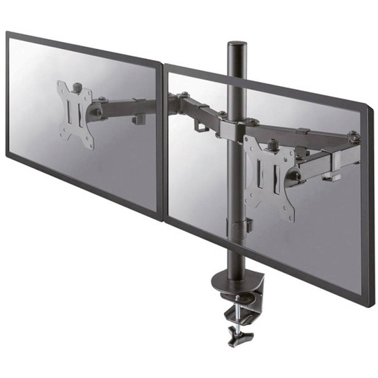 Neomounts by Newstar FPMA-D550DBLACK 2x Monitor bordsfäste 25,4 cm (10) - 81,3 cm (32) Svängbar, Roterbar, Tiltbar